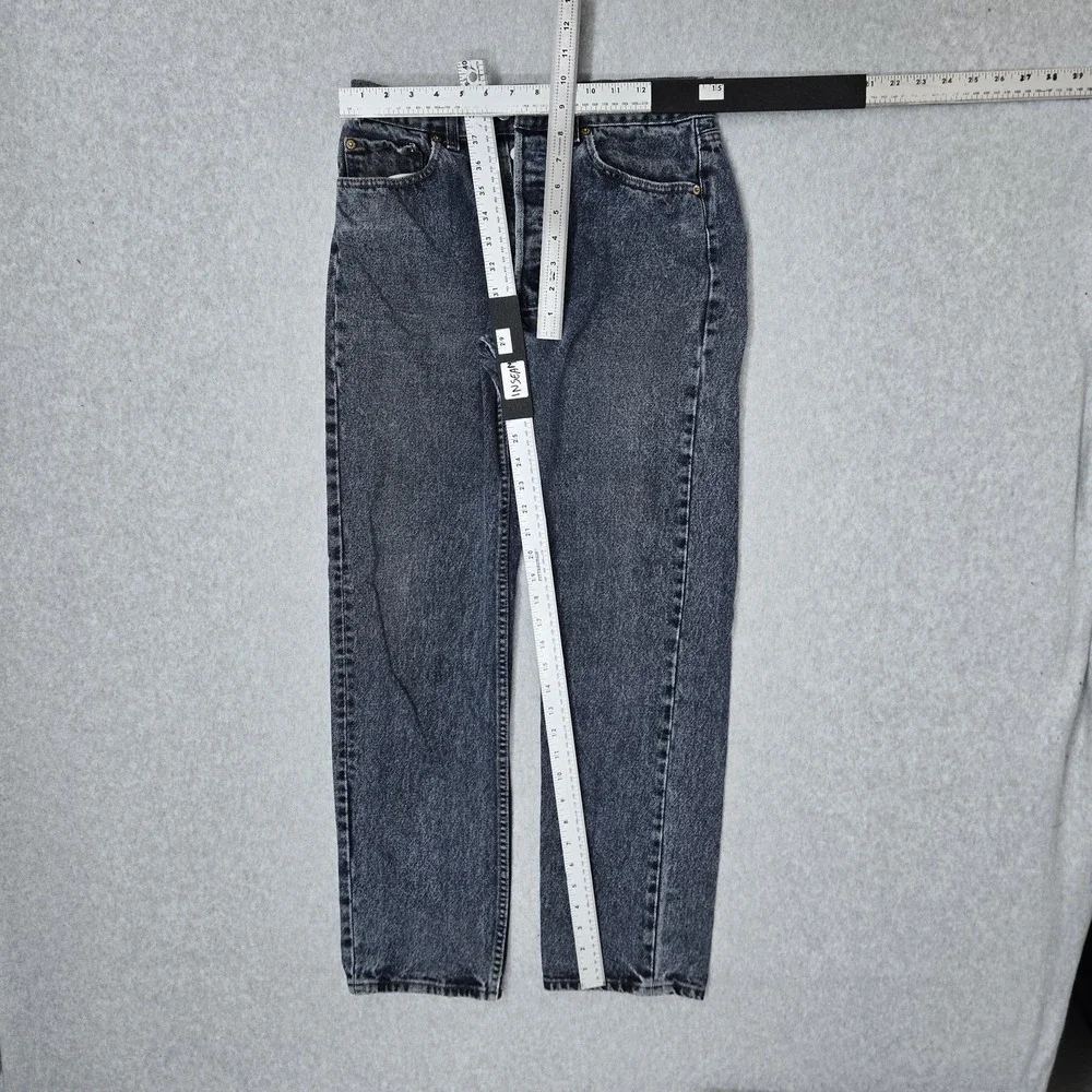 VINTAGE Levi's 501 Men Jeans 31X32 Gray 90s‎ USA Denim Straight 29